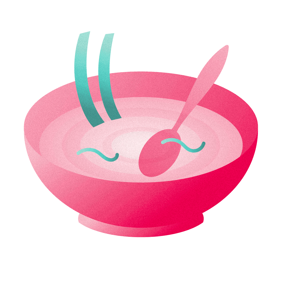 Mild soups