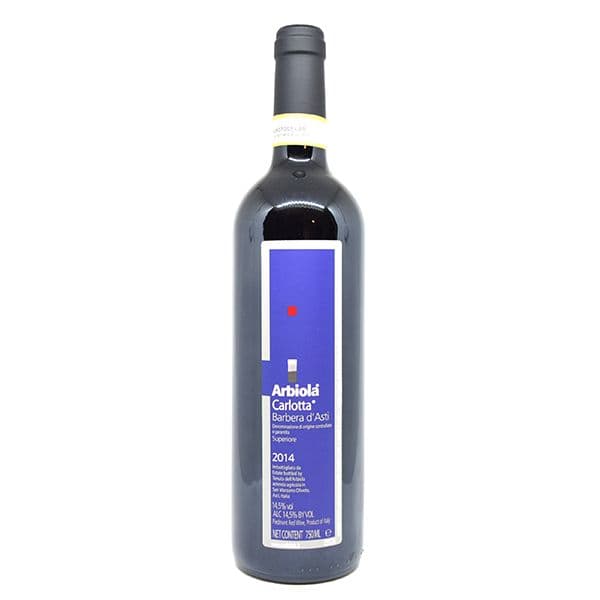 OUT OF STOCK - Barbera d'asti Superiore DOCG Carlotta 2014