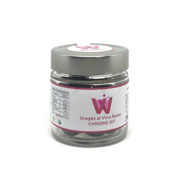 Cioccolatini Dragèe al vino rosso - Chirone IGT (120 g)