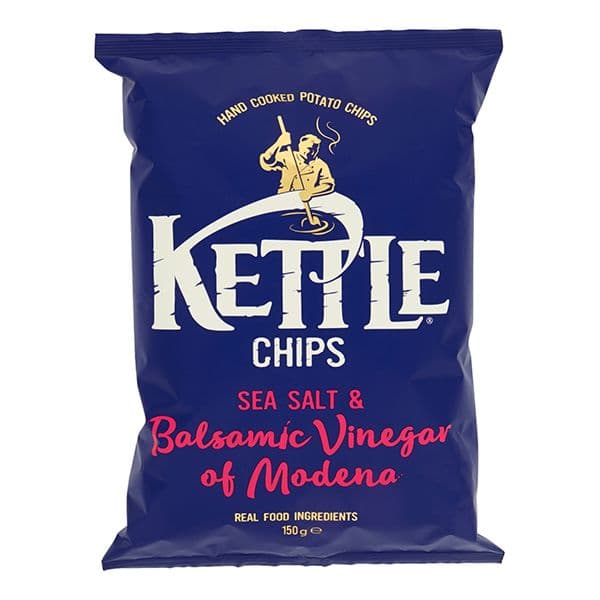Kettle Chips Sea Salt & Balsamic Vinegar of Modena (150 g)