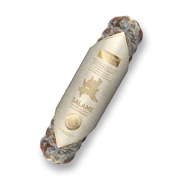 Salame con Vino Spumante Dalla Lombardia (170 g)
