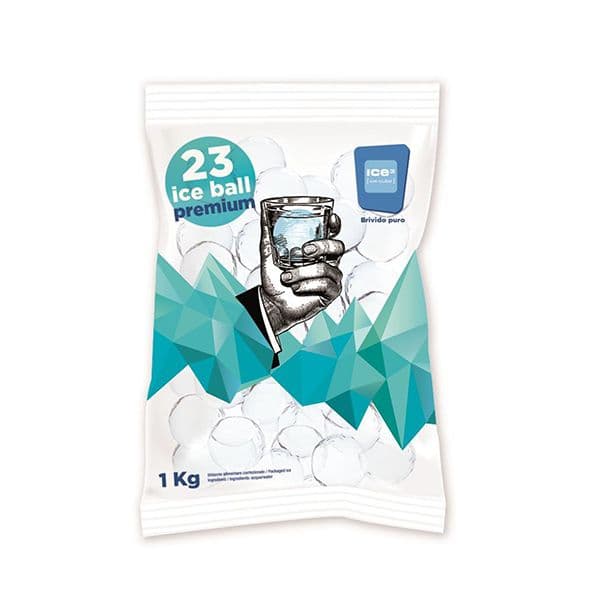 Ice Balls (Confezione con 23 Sfere di ghiaccio Ø 45 mm da 1 Kg)