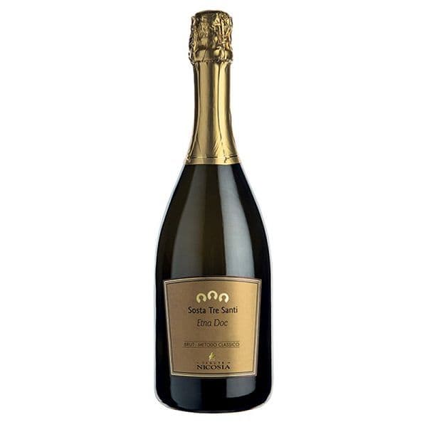 Sosta Tre Santi Spumante Etna Bianco Brut DOC 2015
