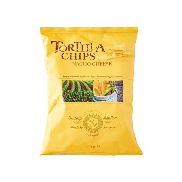 Tortilla Chips Nacho Cheese - Fox Nut&Snack (40 g)
