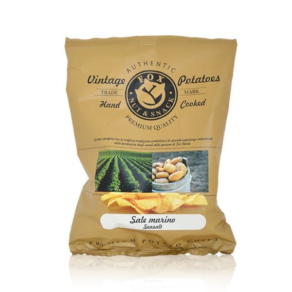 Patatine Sale Marino - Fox Nut&Snack (40 g)