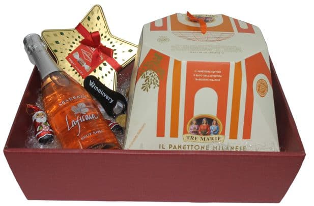 Cesto Sbarbata Panettone Milanese