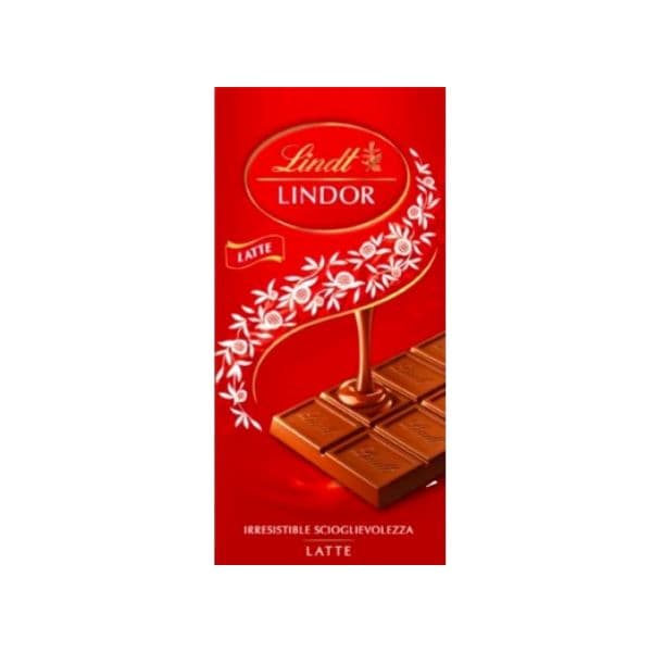 Tavoletta di Cioccolata al Latte Lindt 