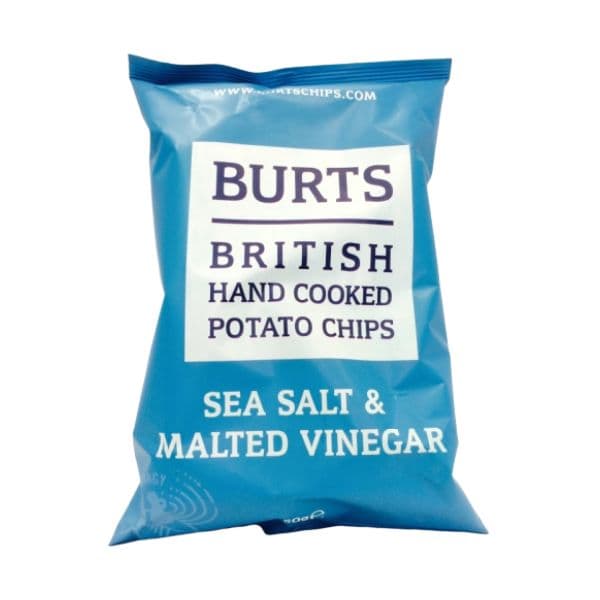 Patatine Burts Sea Salt & Malted Vinegar (40 gr)