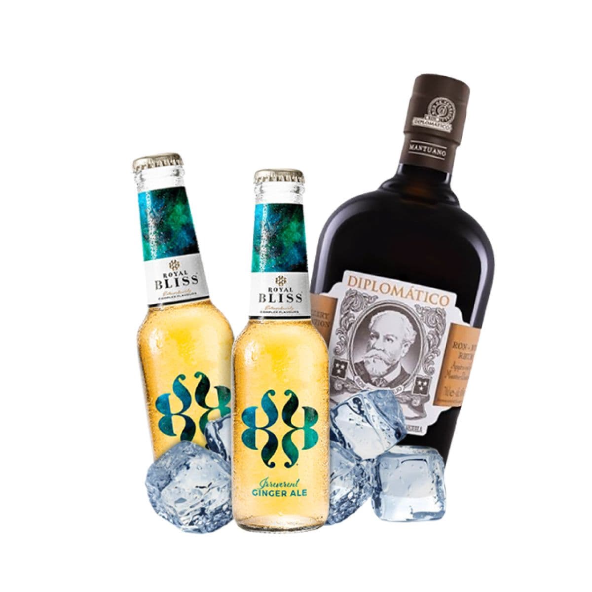 Royal Bliss Royal Cooler - Cocktail Kit per 10 persone
