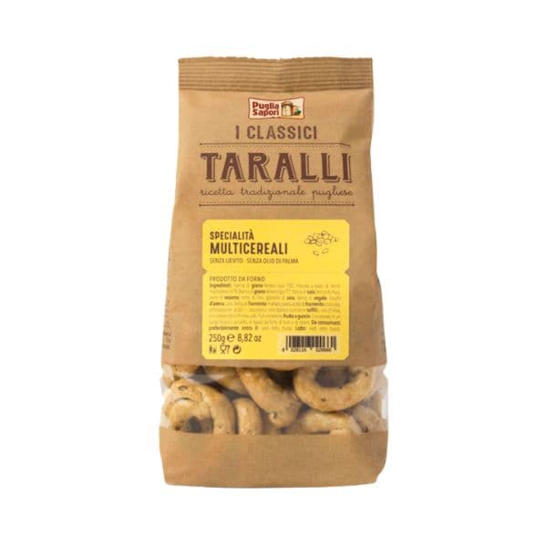 Taralli Multicereali - Puglia Sapori (250 g)