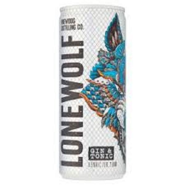 LoneWolf Gin & Tonic (25 cl)