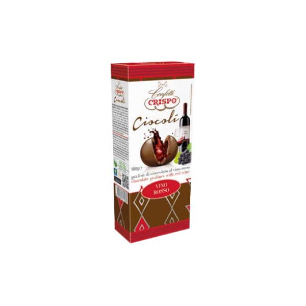 Praline di cioccolato Ciocolì al vino rosso (100 g)