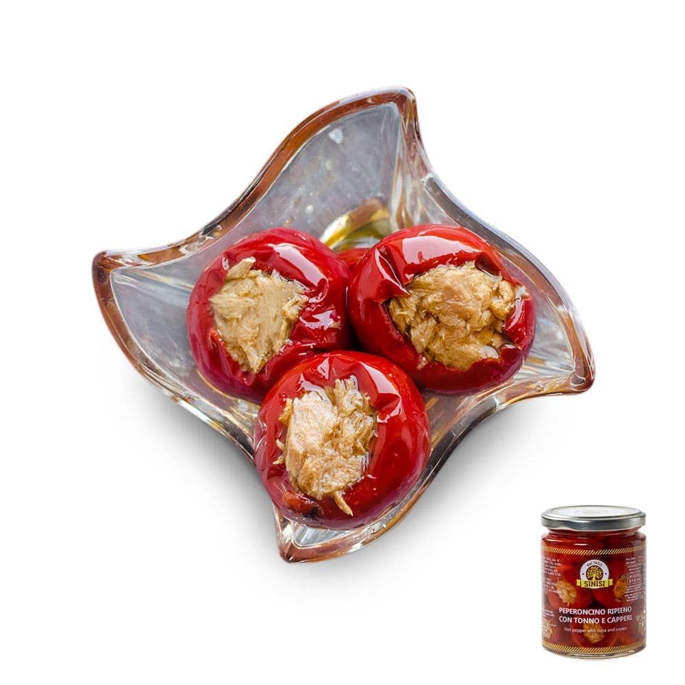 Peperoncino Ripieno con Tonno e Capperi (314 ml)