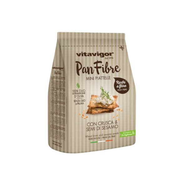 Pan fibre con crusca e semi di sesamo (150 g)
