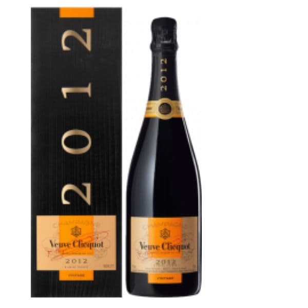 Champagne vintage brut Veuve Clicquot 2012 astucciato