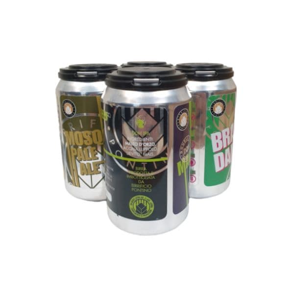 Random 4 Pack Birrificio Pontino (33 cl)