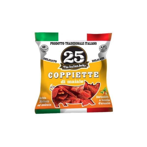 Coppiette di maiale con coriandolo e buccia d'arancio (25 g)