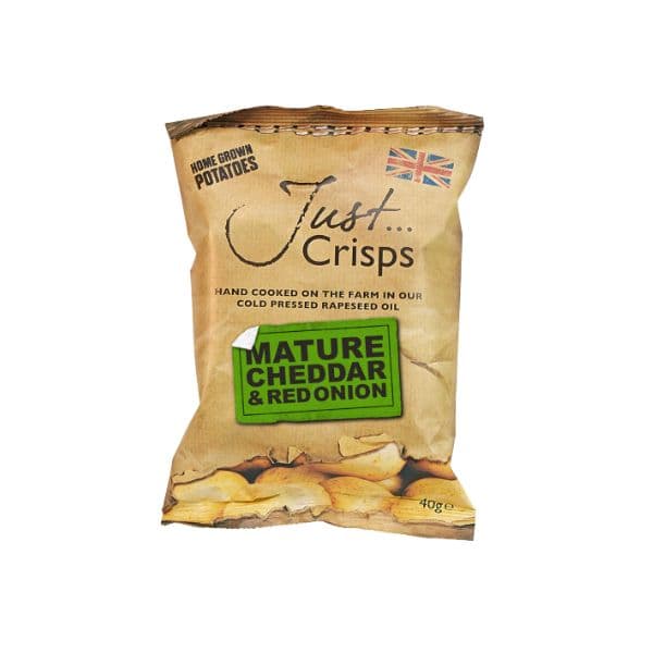 Patatine Mature Cheddar & Red Onion (40 g)