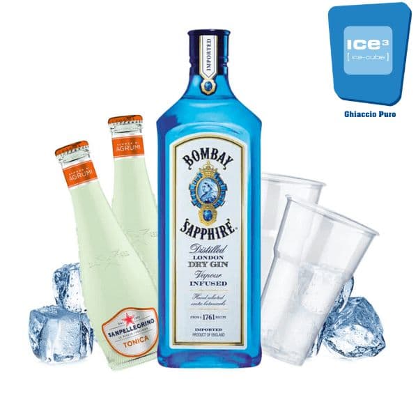 Sanpellegrino Slow Collins Gin Tonic Kit - per 10 persone