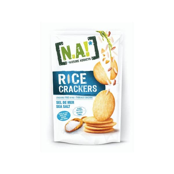 Crackers di Riso Sottili al Sale Marino (70 g)