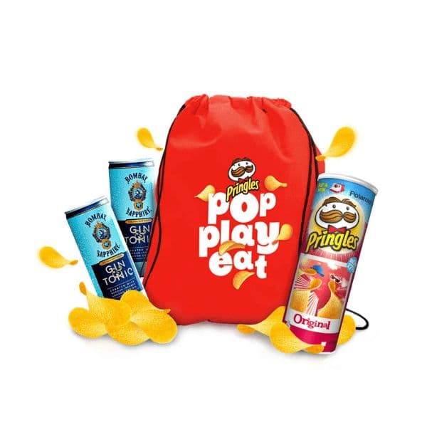 Pringles Original Kit Aperitivo & Bombay Gin Tonic