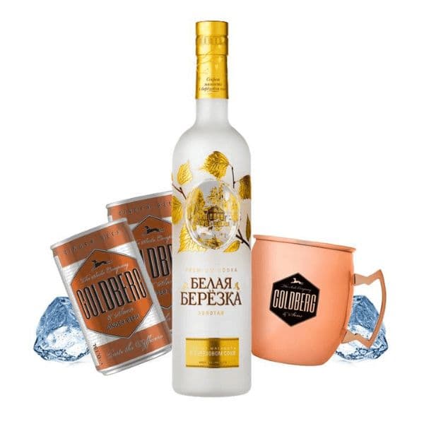 Vodka White Birch Moscow Mule Kit - per 10 persone