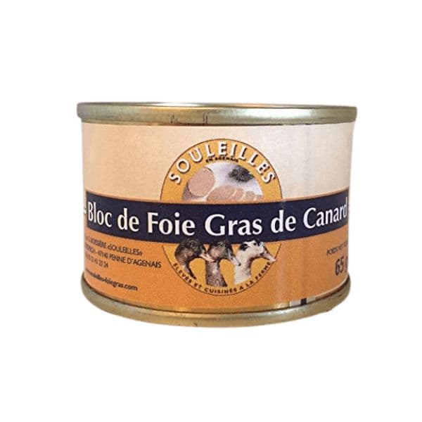 Foie Gras d'anatra del Perigord (altissima qualità, no conservanti) (65 g)
