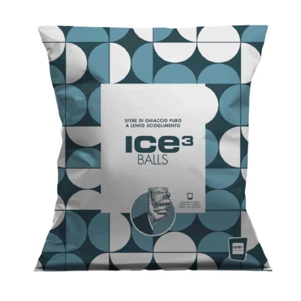 Ice Balls Ghiaccio Puro a Lento Scioglimento (Confezione da 1 Kg)