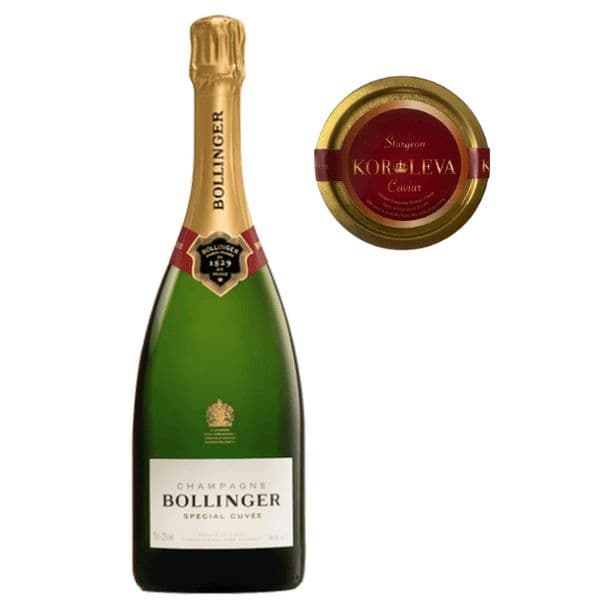 Kit Prestige - Champagne AOC Special Cuvèe Brut e Caviale Koroleva Imperial (50 g)