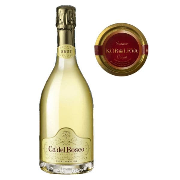Kit Prestige - Franciacorta DOCG Cuvée Prestige e Caviale Koroleva Imperial (50 g)