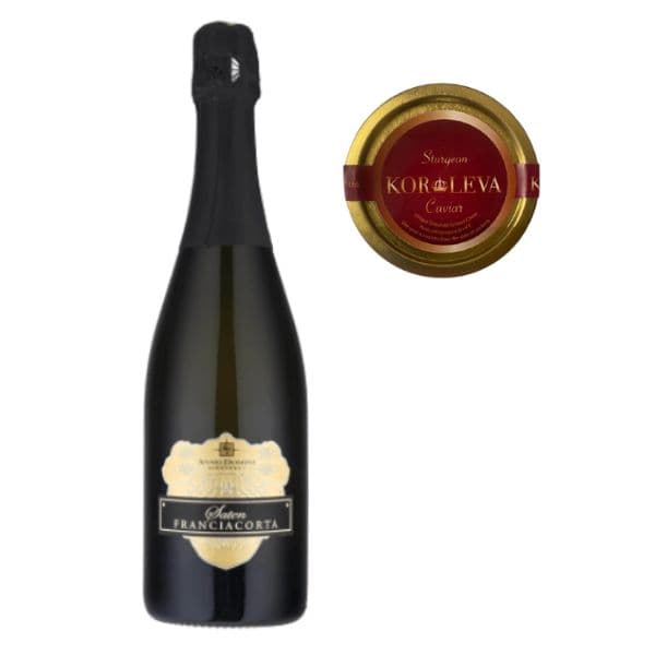 Kit Prestige - Franciacorta Brut Satèn DOCG e Caviale Koroleva Imperial (50 g)