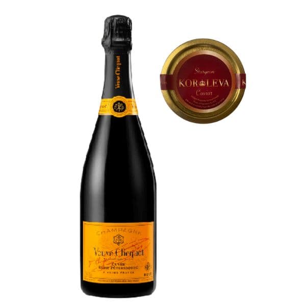 Kit Prestige - Champagne AOC Cuvée Saint-Pétersbourg Brut e Caviale Koroleva Imperial (50 g)