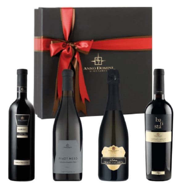 Kit Delle Feste - Raboso IGT, Pinot Nero IGT, Franciacorta DOCG, Cabernet Merlot IGT 