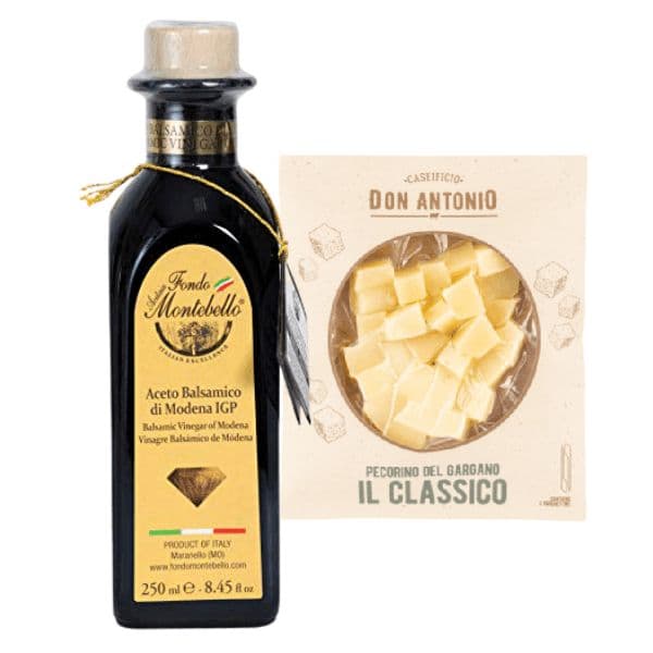 Kit Aperitivo - Aceto Balsamico e Pecorino Classico (100 g)