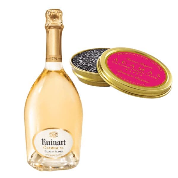 Kit Natalizio - Champagne AOC Blanc de Blancs Brut e Caviale Oscietra (10 g)