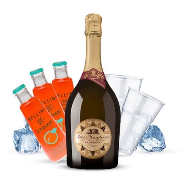 Bellini Cocktail Kit - per 10 persone