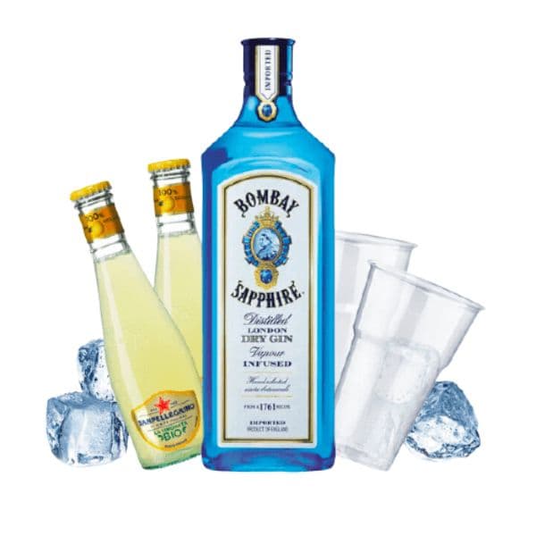 Bombay - Gin Lemon Kit - per 16 persone