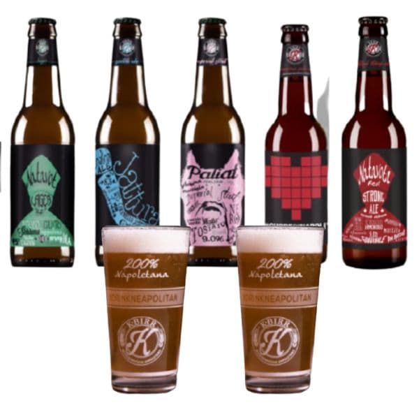 Kit Kbirr (33 cl) con 2 bicchieri omaggio