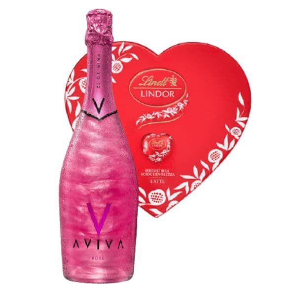 Kit Amore - Aviva Rosè + Lindt (96g) 