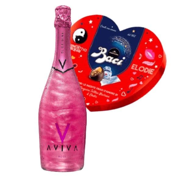 Kit Amore - Aviva Rosè + Baci Perugina (150 g) 