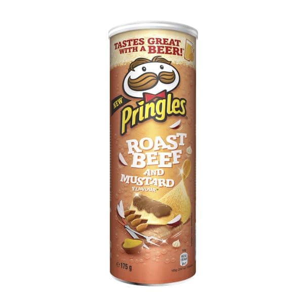 Pringles Roast Beef & Mustard Flavour