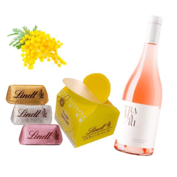 Exclusive Kit Festa Della Donna - Salento IGT Tramari Rosè e Cioccolato Lindt