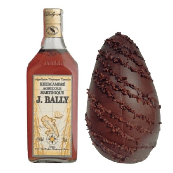 Kit Pasquale - Rum Agricole Ambrè e Uova di Pasqua VICE Equatoriale Noir Valhrona (350 g)