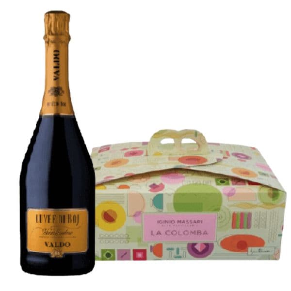Kit Pasquale -Valdobbiadene Prosecco Superiore DOCG e Colomba Classica (500 g) 