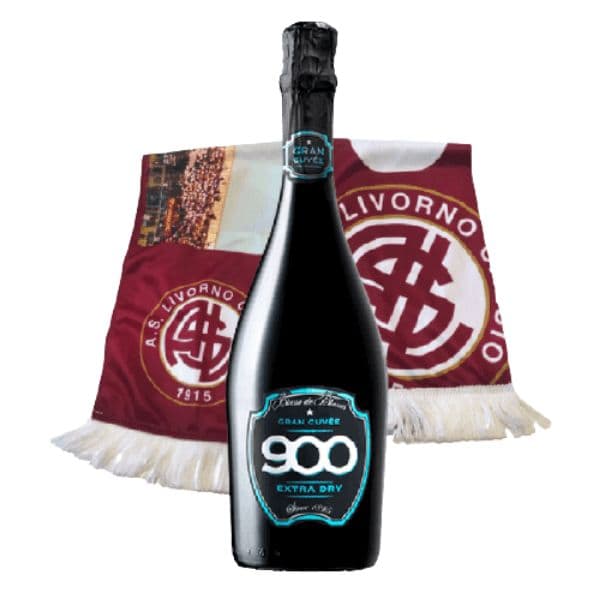 Kit Livorno Calcio - Spumante e Sciarpa