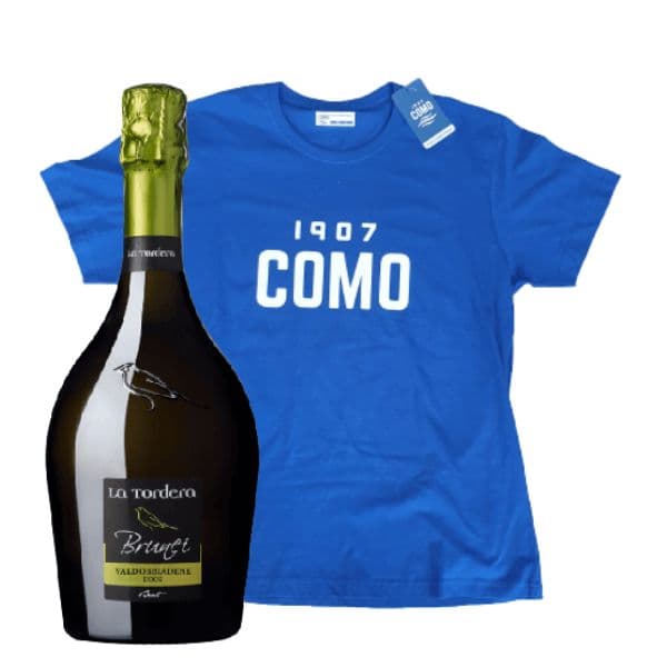 Kit Como1907 - Valdobbiadene Prosecco Superiore DOCG e T-Shirt