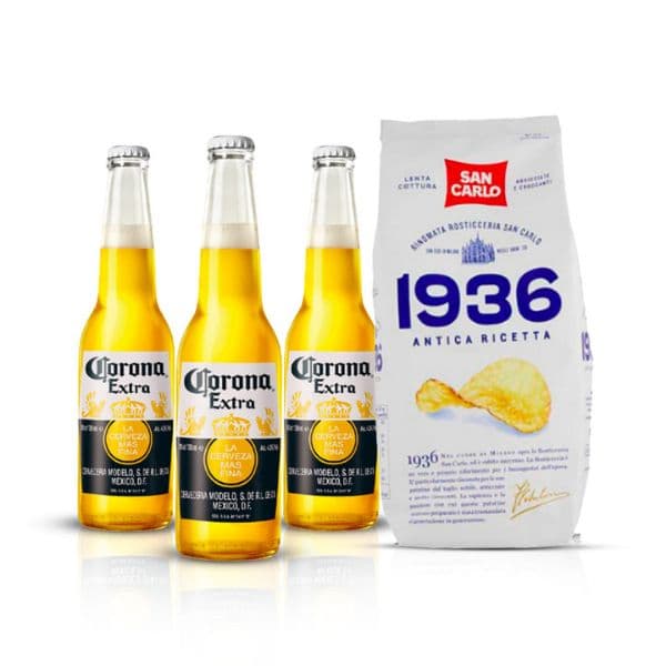 Kit Aperitivo - Corona Extra Lager (33 cl)