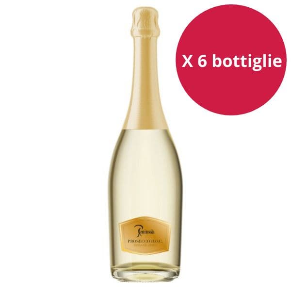 6 Bottiglie Prosecco DOC Dosaggio Zero Peninsola 