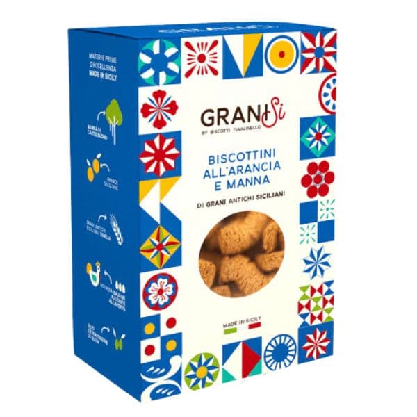 Biscottini all'Arancia e Manna (210 g)