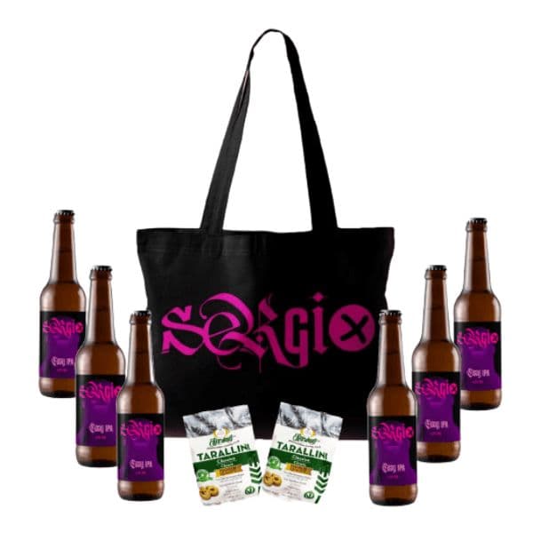 Kit Aperitivo Sergio + Shopper Bag (limited edition)